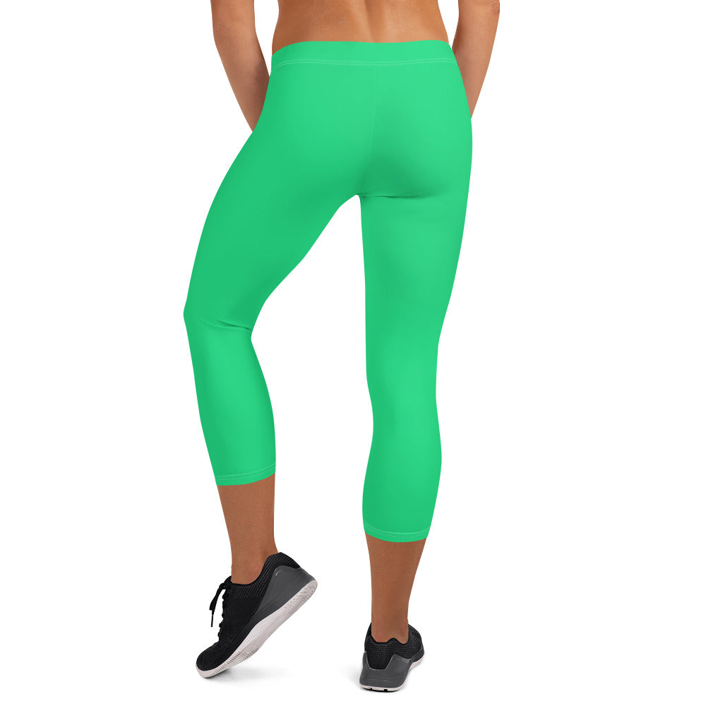 Viridian Vision FLAKOUT Sport Women's Capri Leggings - FLAKOUT