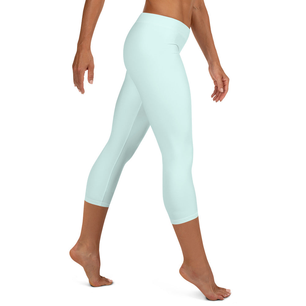 Polar Pearl Women's Capri Leggings - FLAKOUT