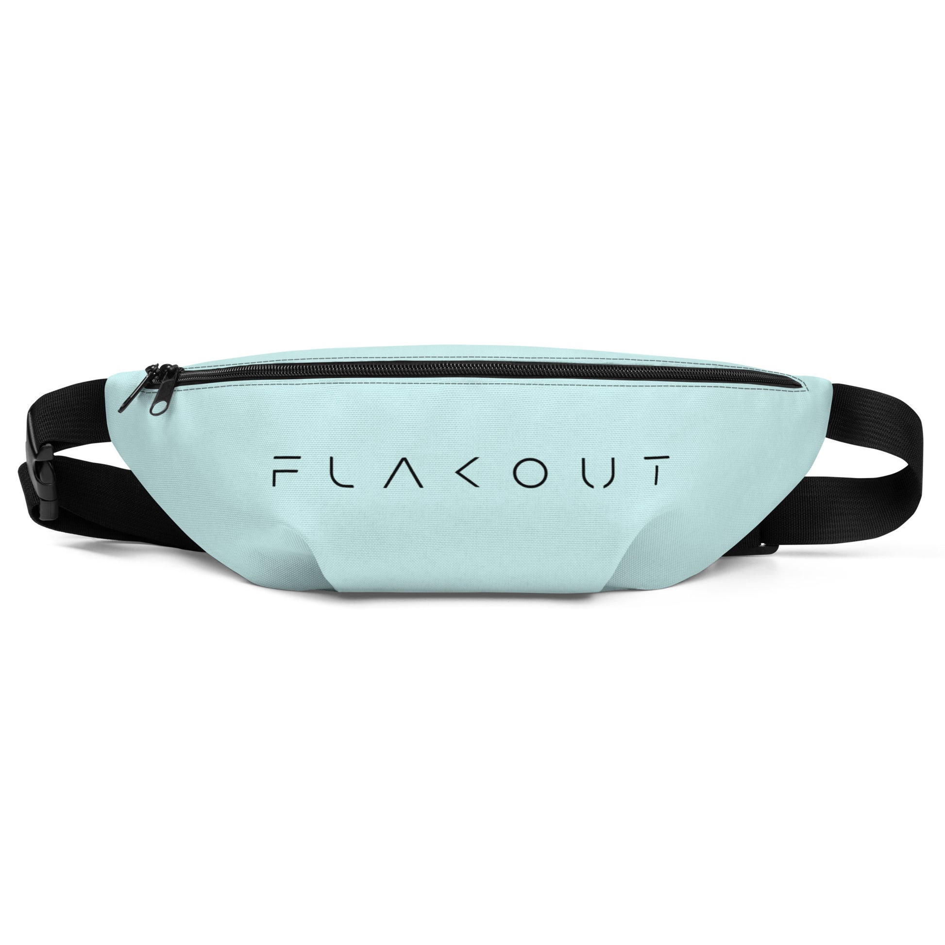 Unisex Water-resistant Fanny Pack - Light Blue - FLAKOUT