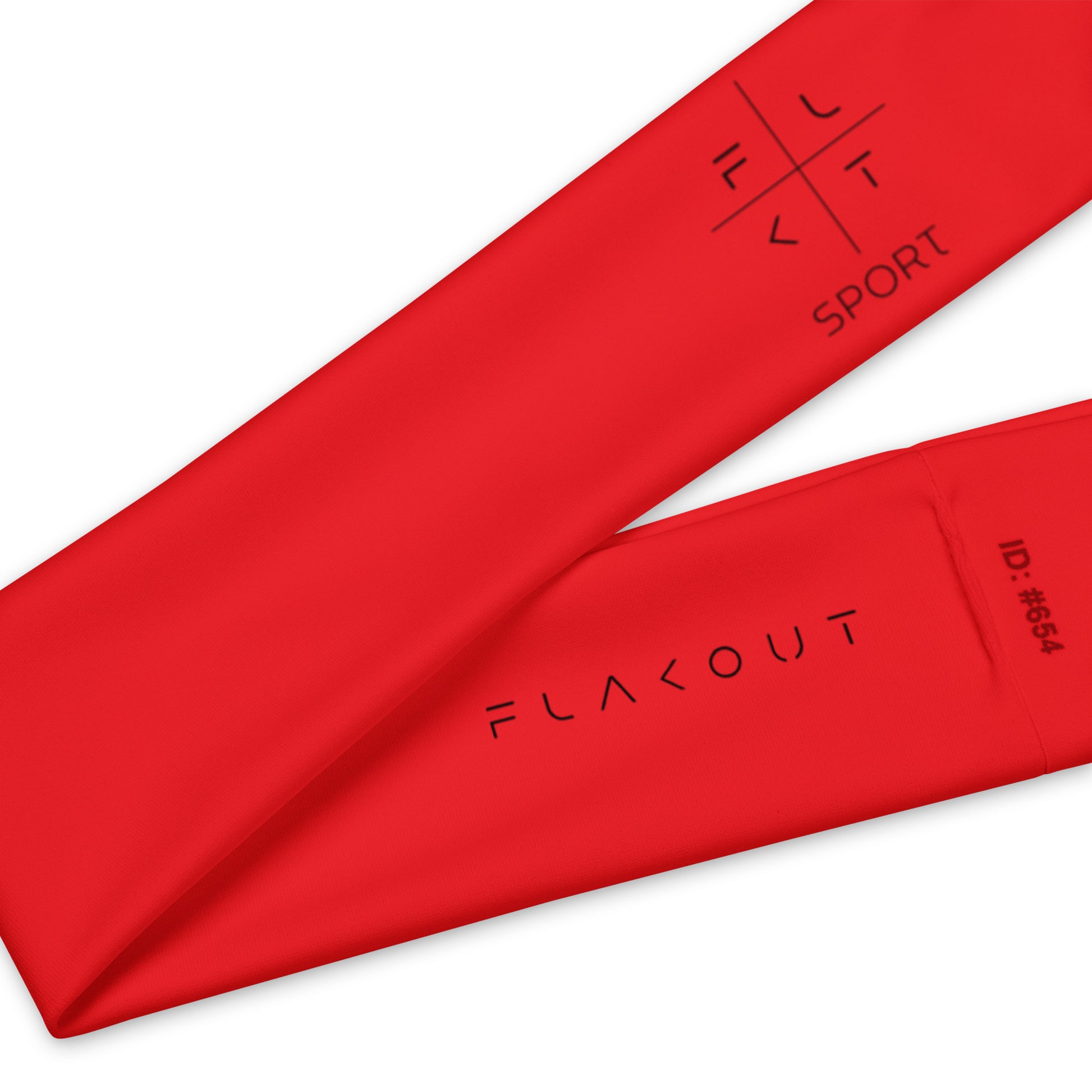 FLAKOUT Sport Unisex Headband - Red - FLAKOUT