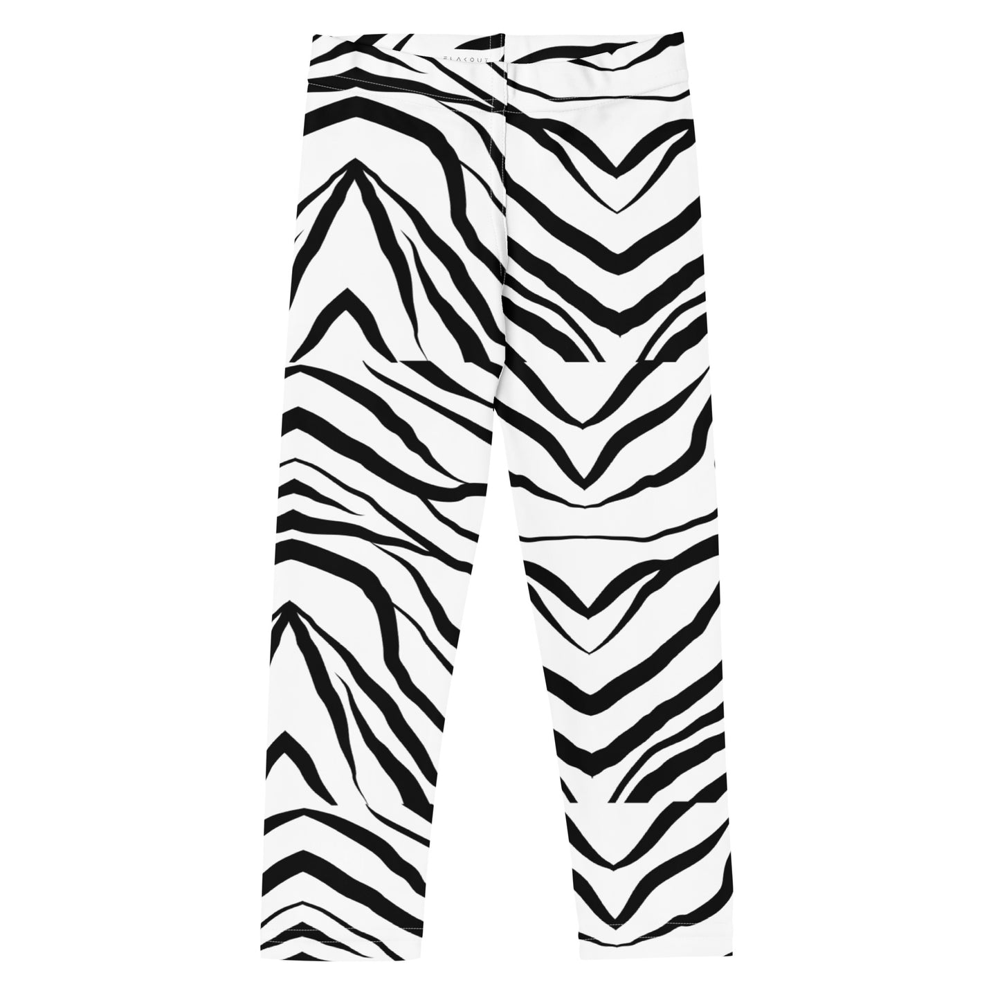 Striped Zebra Vibrance Girl's Leggings - FLAKOUT