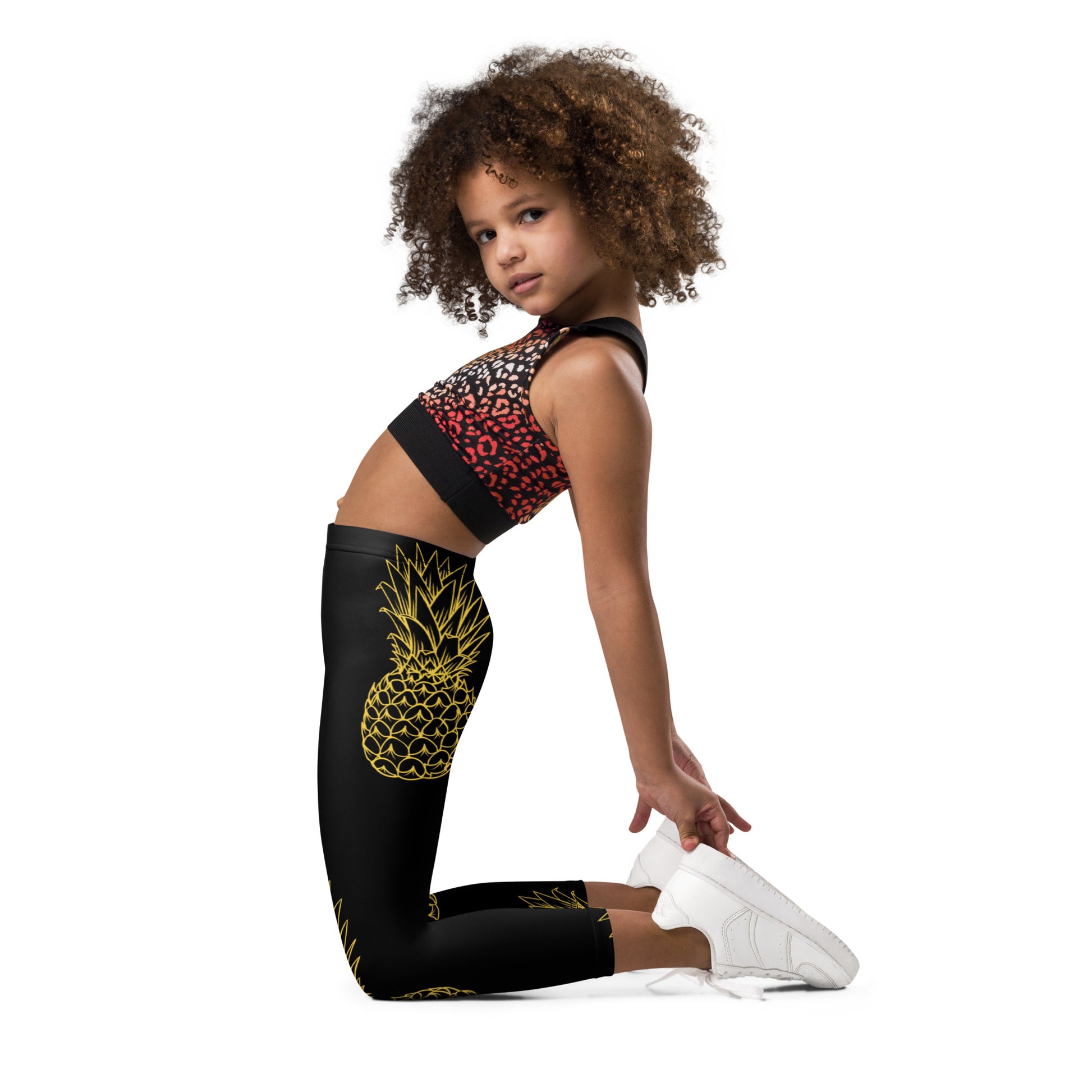 Pineapple Bliss Girl's Leggings - FLAKOUT