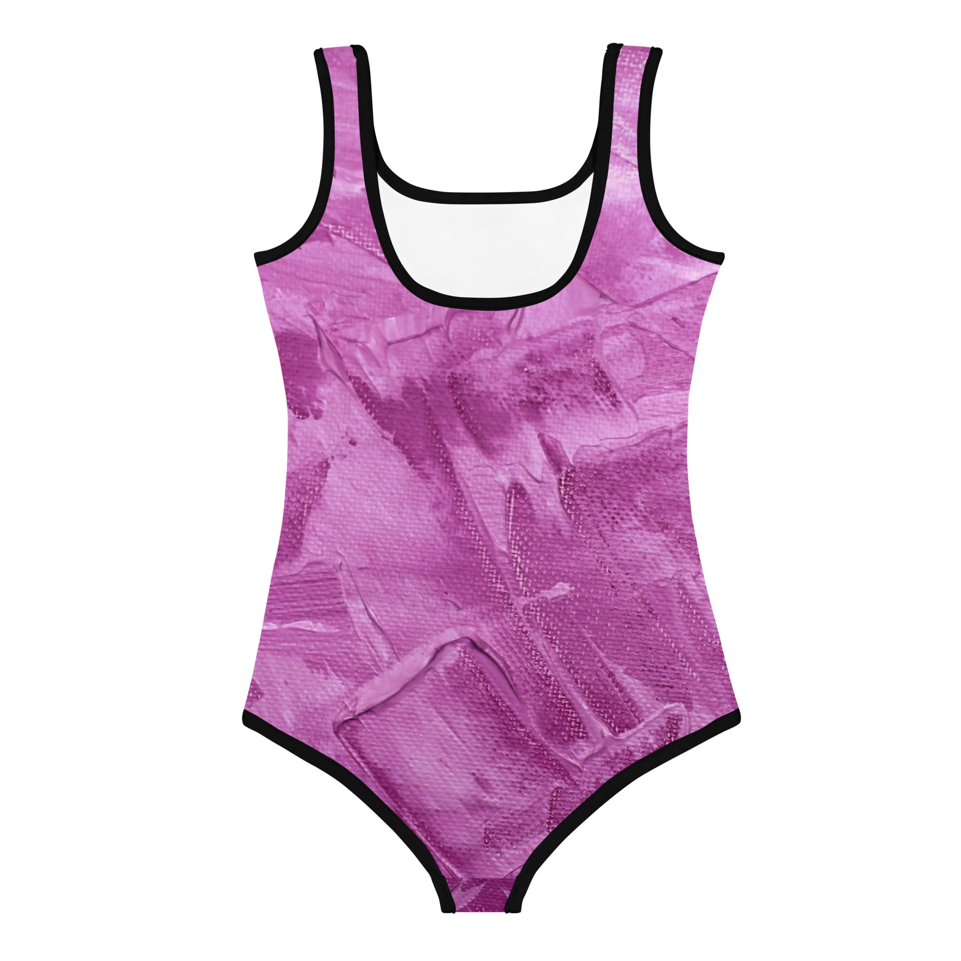 Ebonized Mulberry Girl's Swimsuit - FLAKOUT