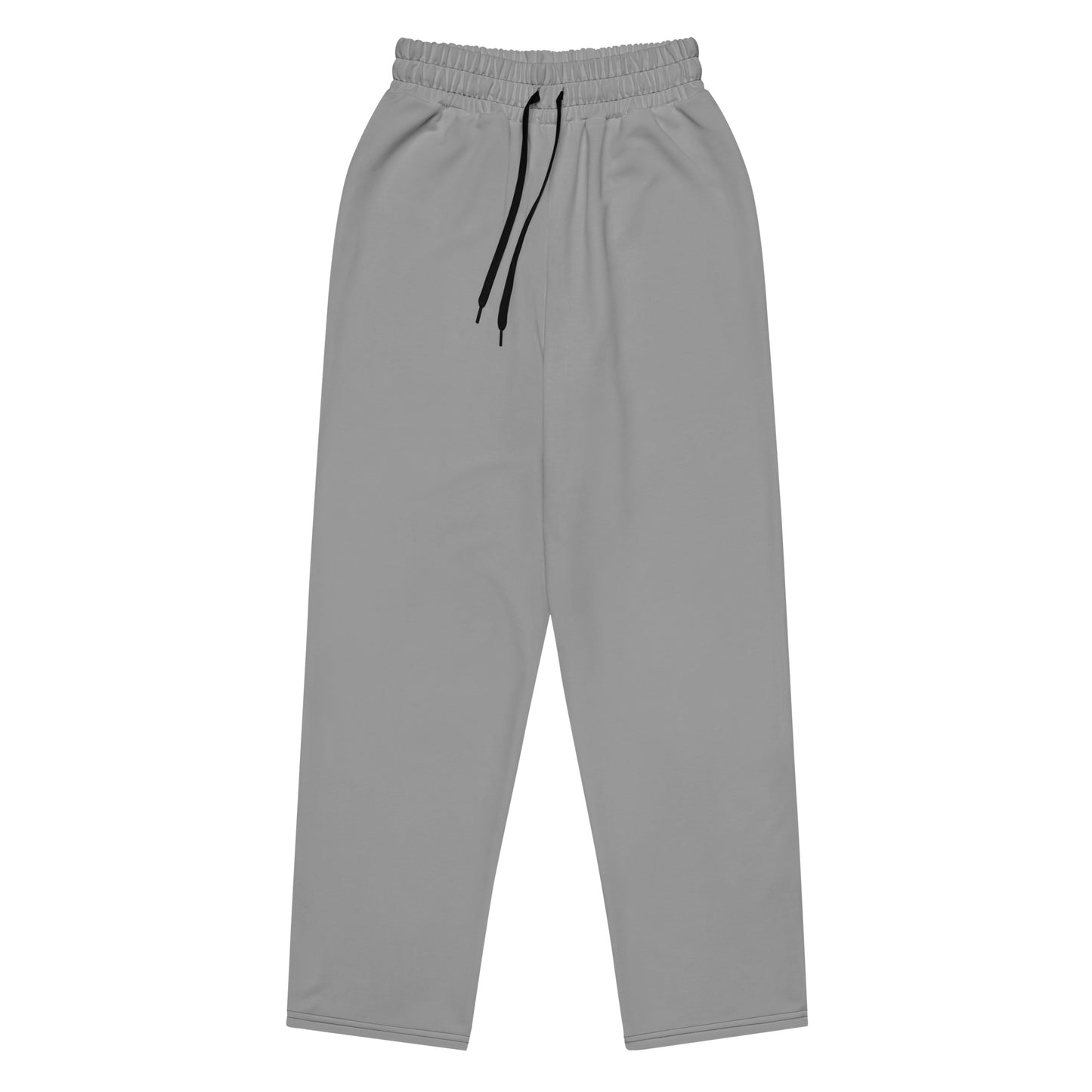 Unisex Wide-leg Recycled Joggers - Grey - FLAKOUT