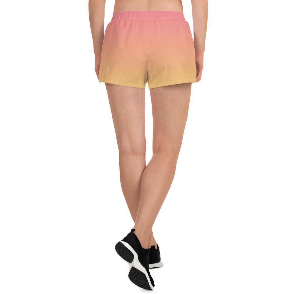 Sunset Sherbet Women’s Recycled Shorts - FLAKOUT