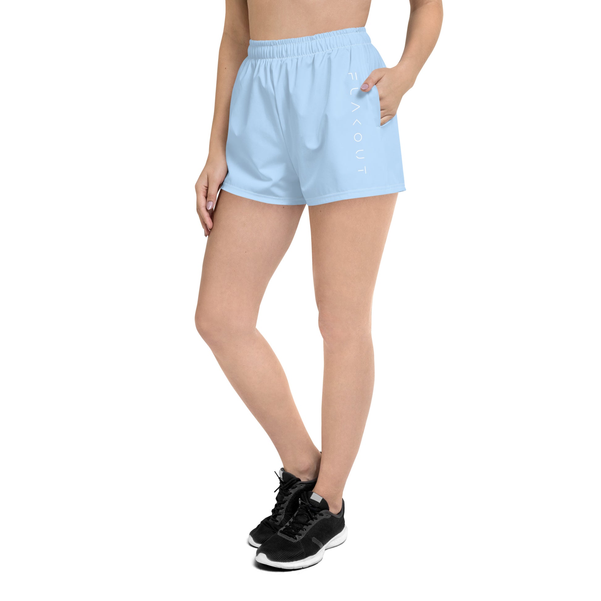 Azure Breeze Women’s Recycled Shorts - FLAKOUT