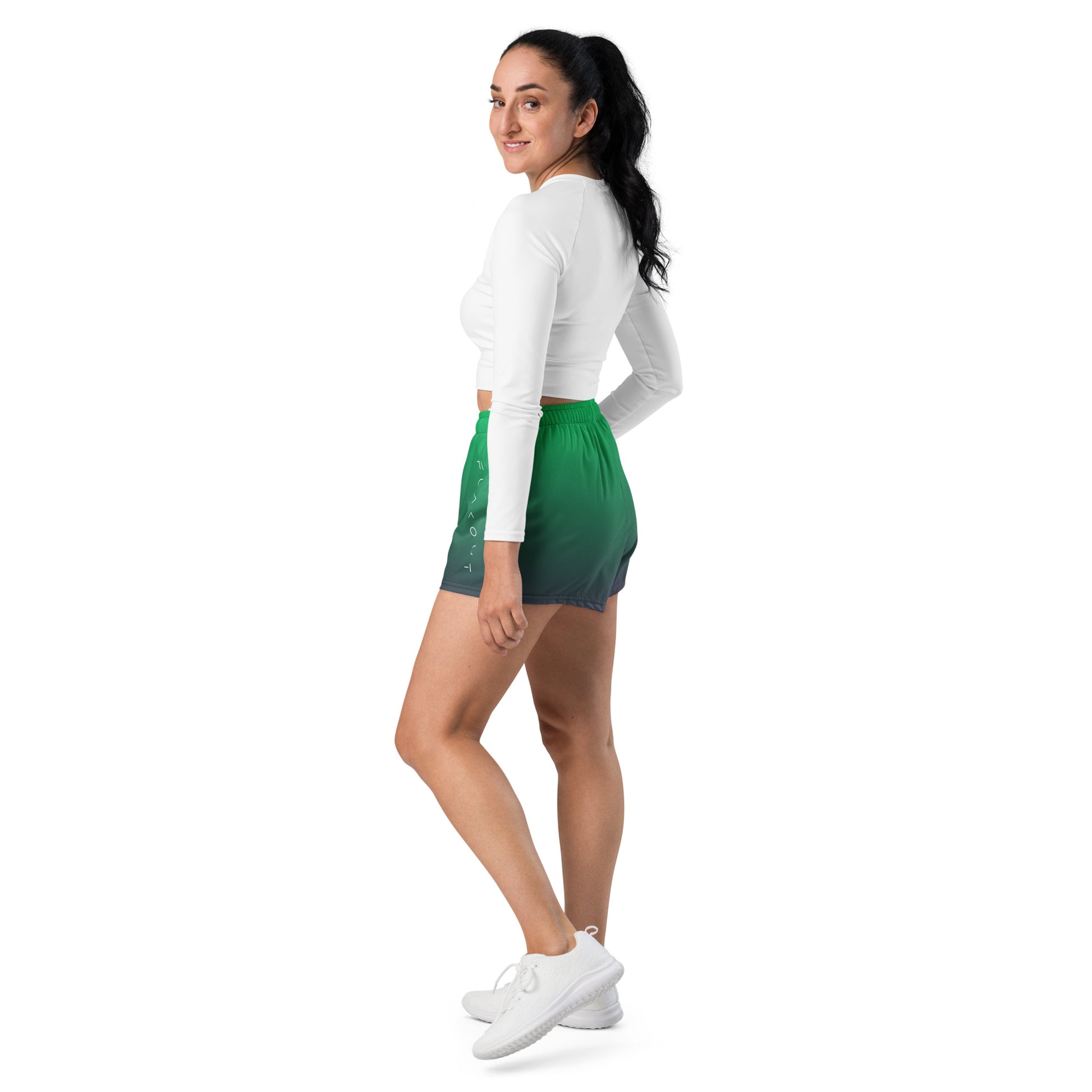 Midnight Plum Women’s Recycled Shorts - FLAKOUT