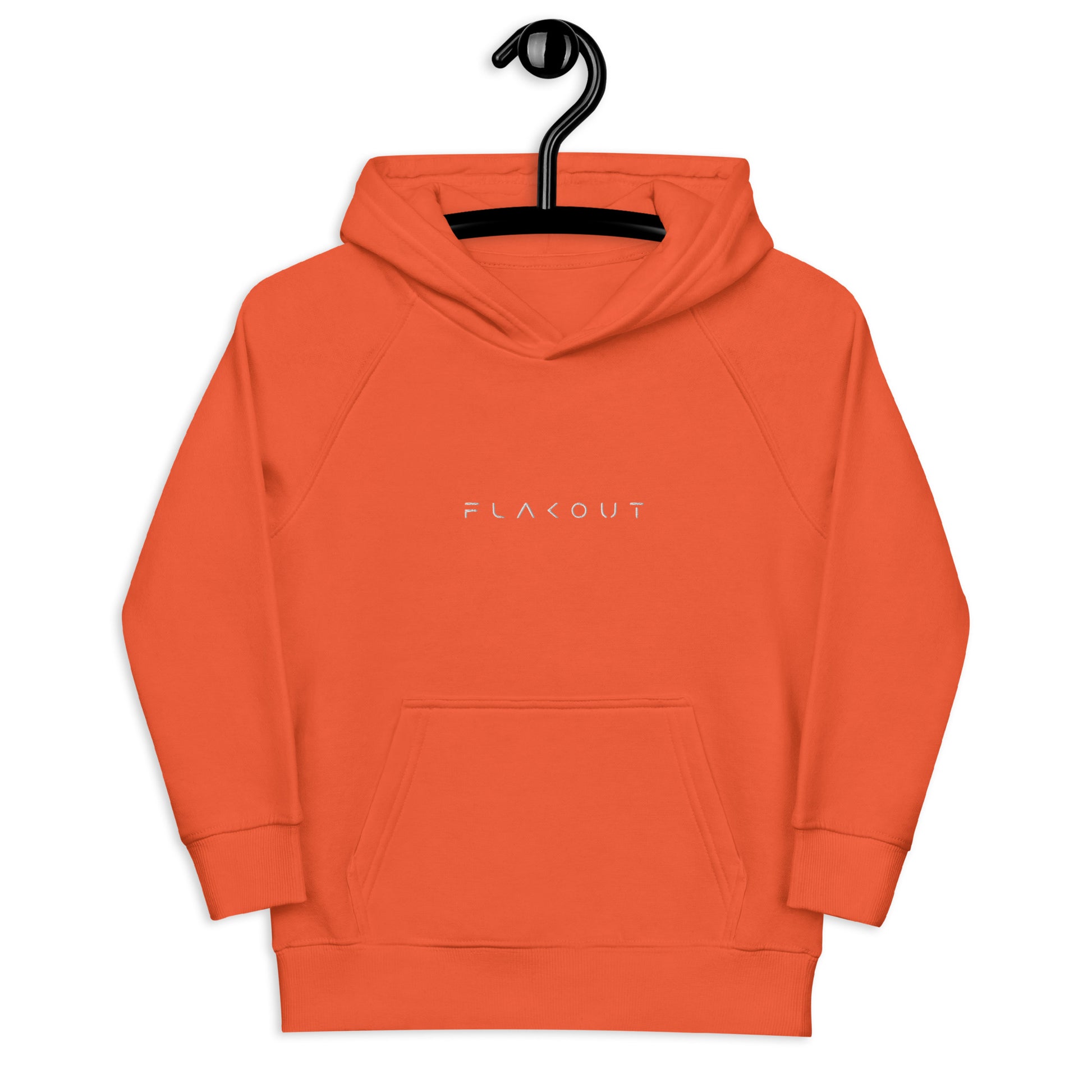 FLAKOUT Logo Embroidered Kid's Recycled Hoodie - FLAKOUT