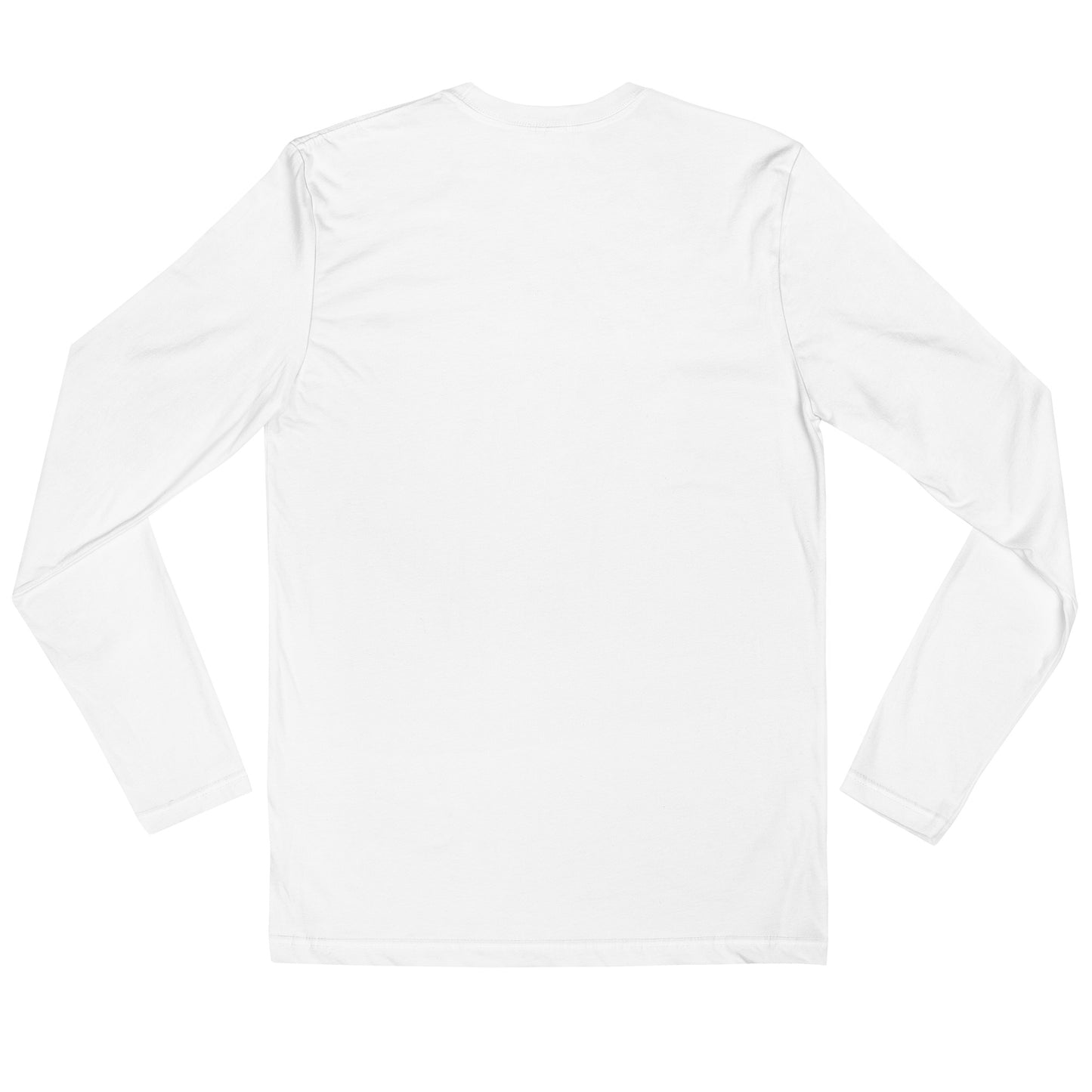 Zen Blossom Long Sleeve Fitted Crew Neck Tee - FLAKOUT