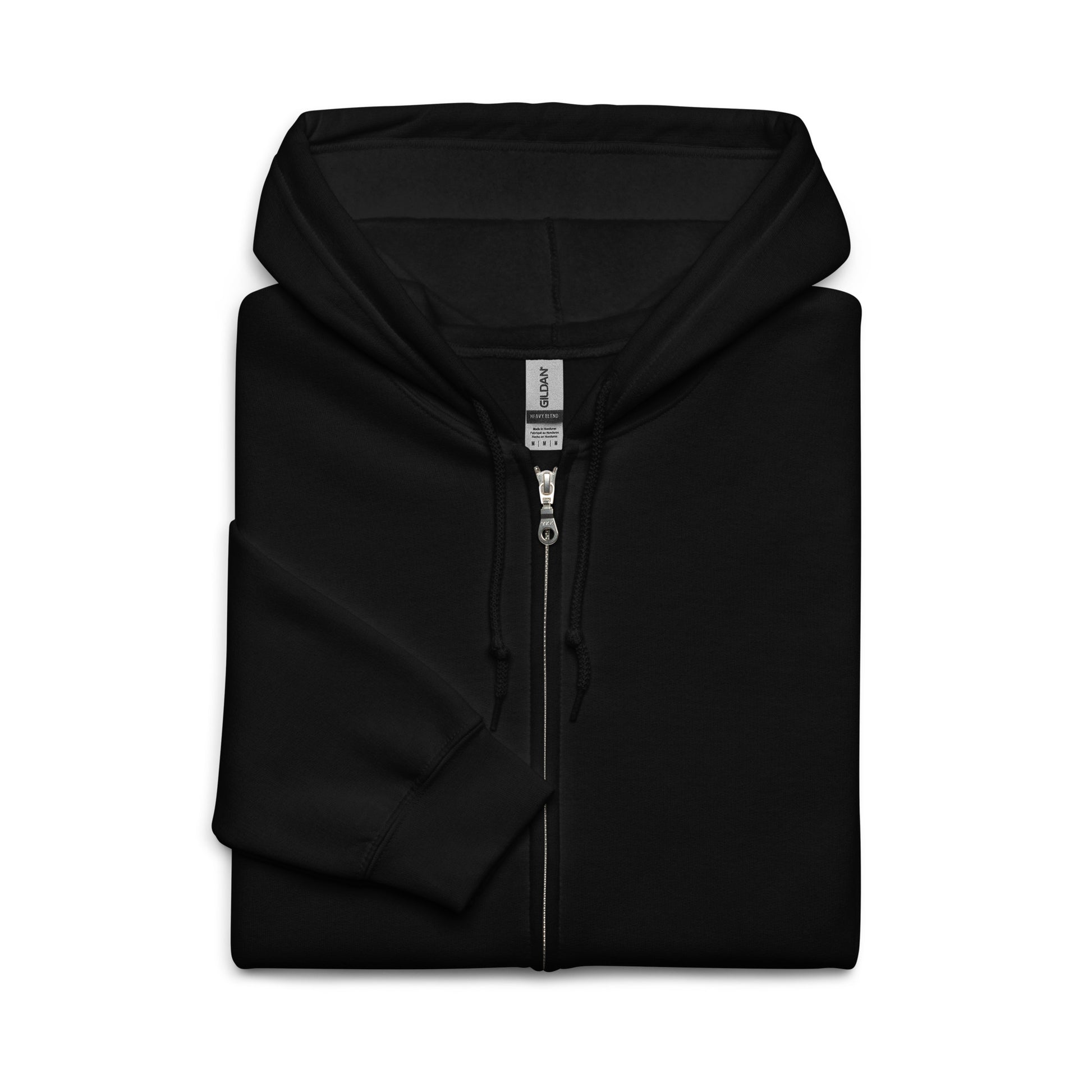 Nebuluxe Brilliance Heavy Harmony Fusion Zip Hoodie - Black - FLAKOUT