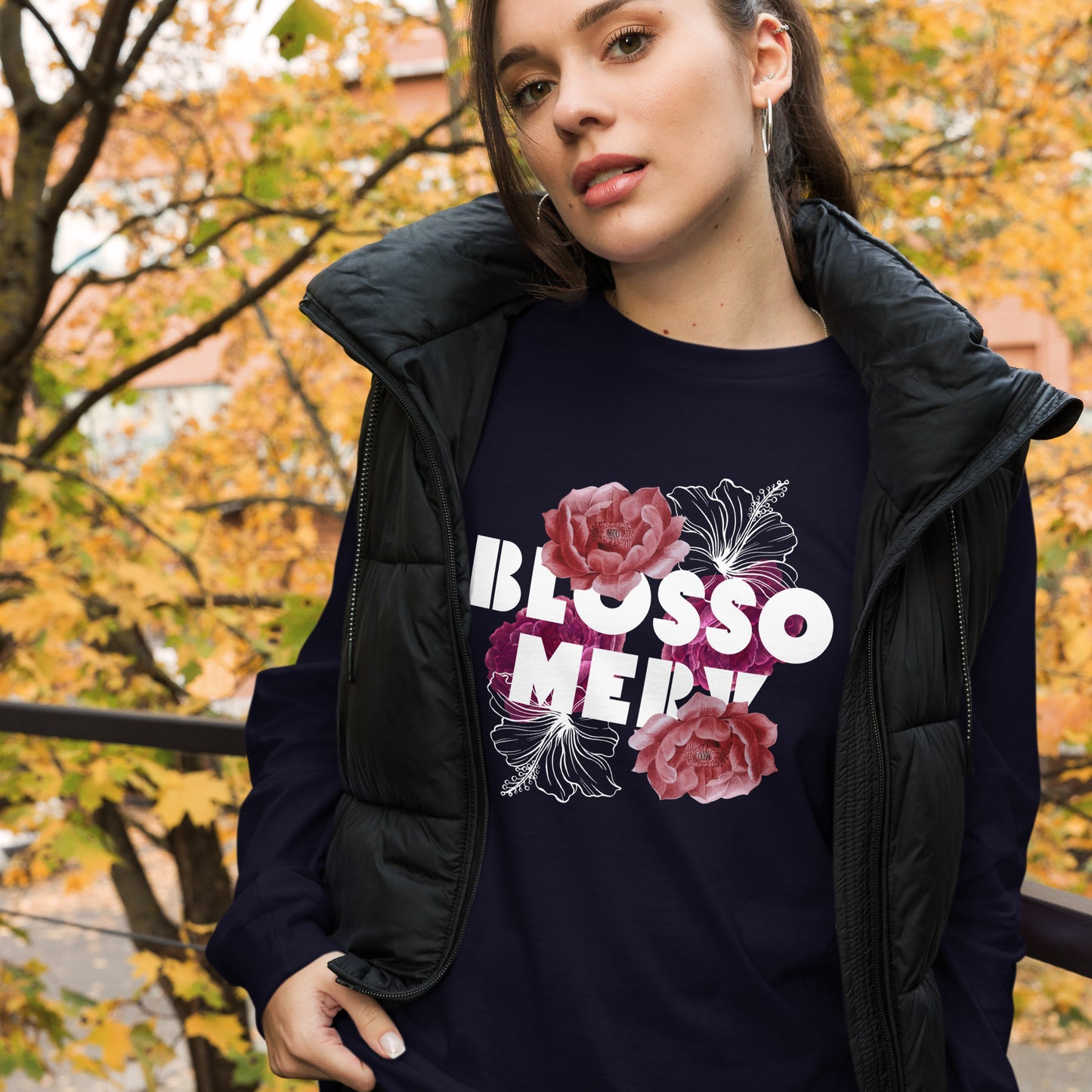 Blossomery Unisex Long Sleeve Shirt - FLAKOUT