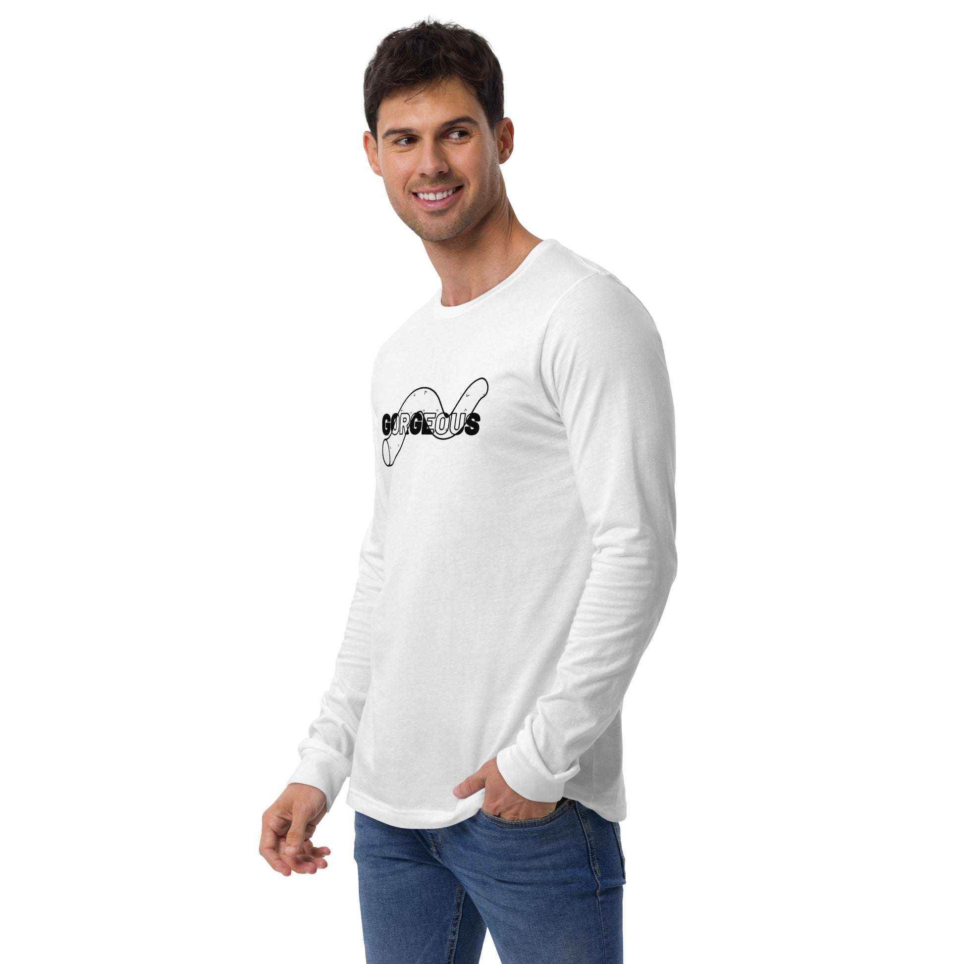 Gorgeous Opulent Allure Long Sleeve Tee - FLAKOUT