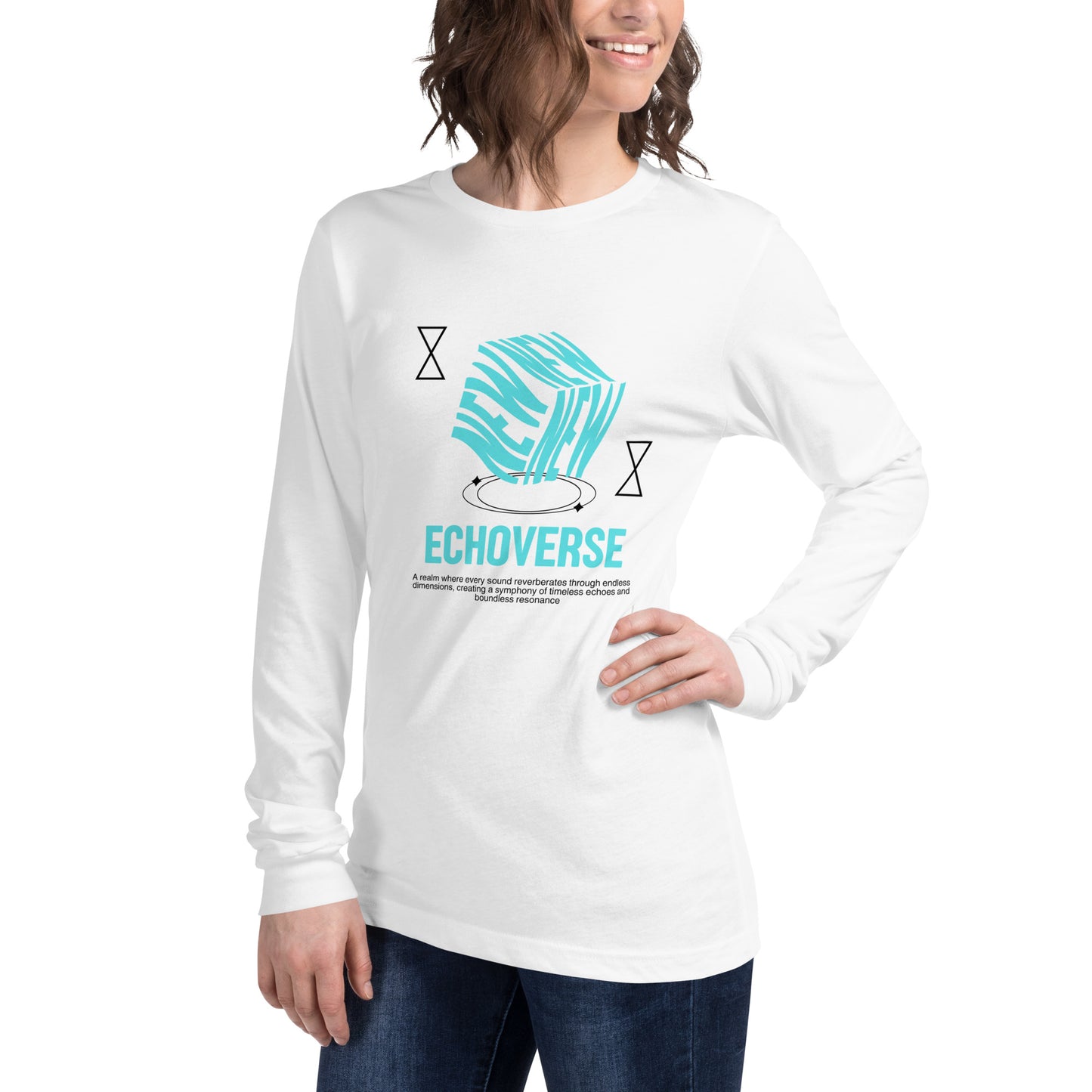 Echoverse Unisex Long Sleeve Shirt - FLAKOUT