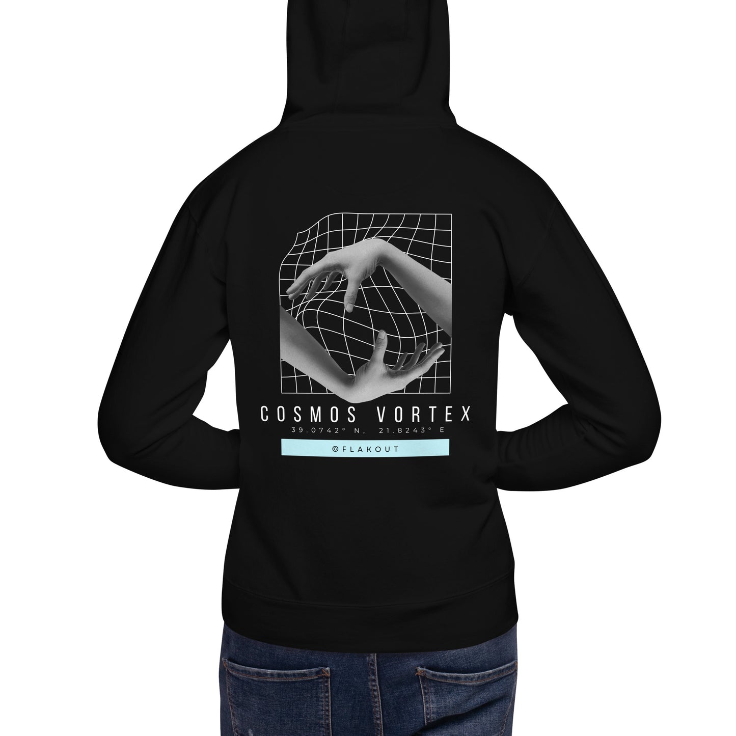 Cosmos Vortex Unisex Hoodie - FLAKOUT