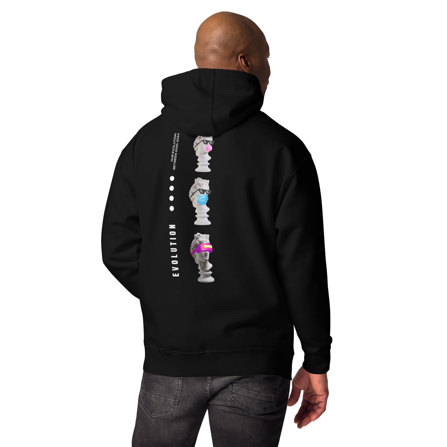 Human Evolution Unisex Hoodie - FLAKOUT