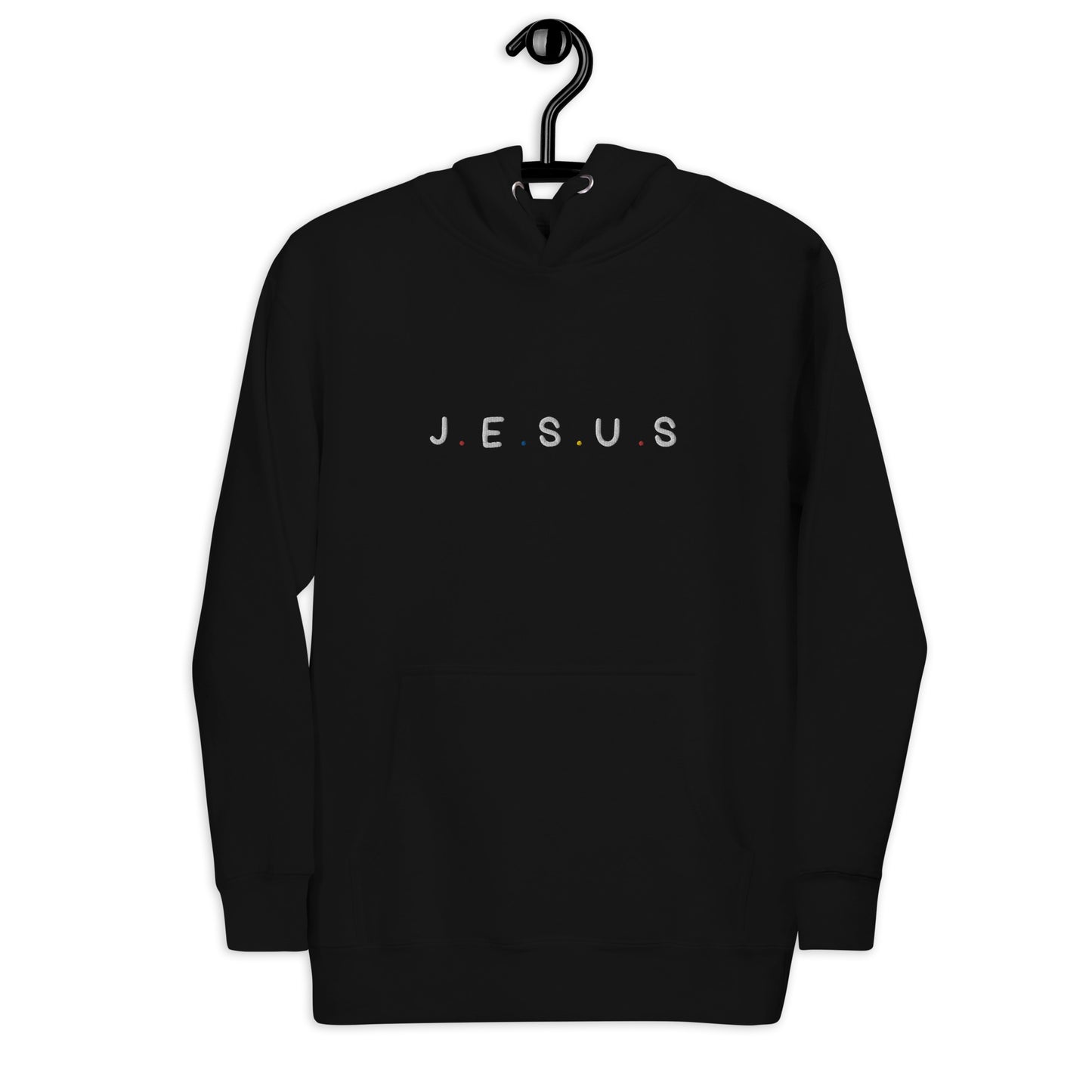 J.E.S.U.S Embroidered Unisex Hoodie - FLAKOUT