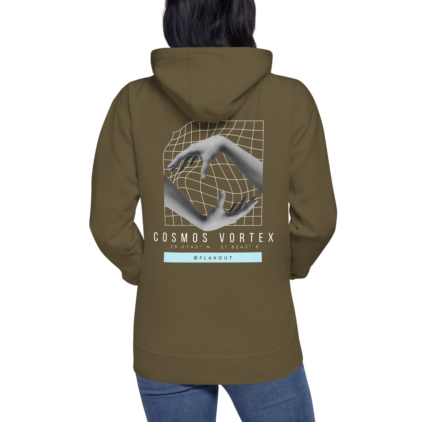 Cosmos Vortex Unisex Hoodie - FLAKOUT