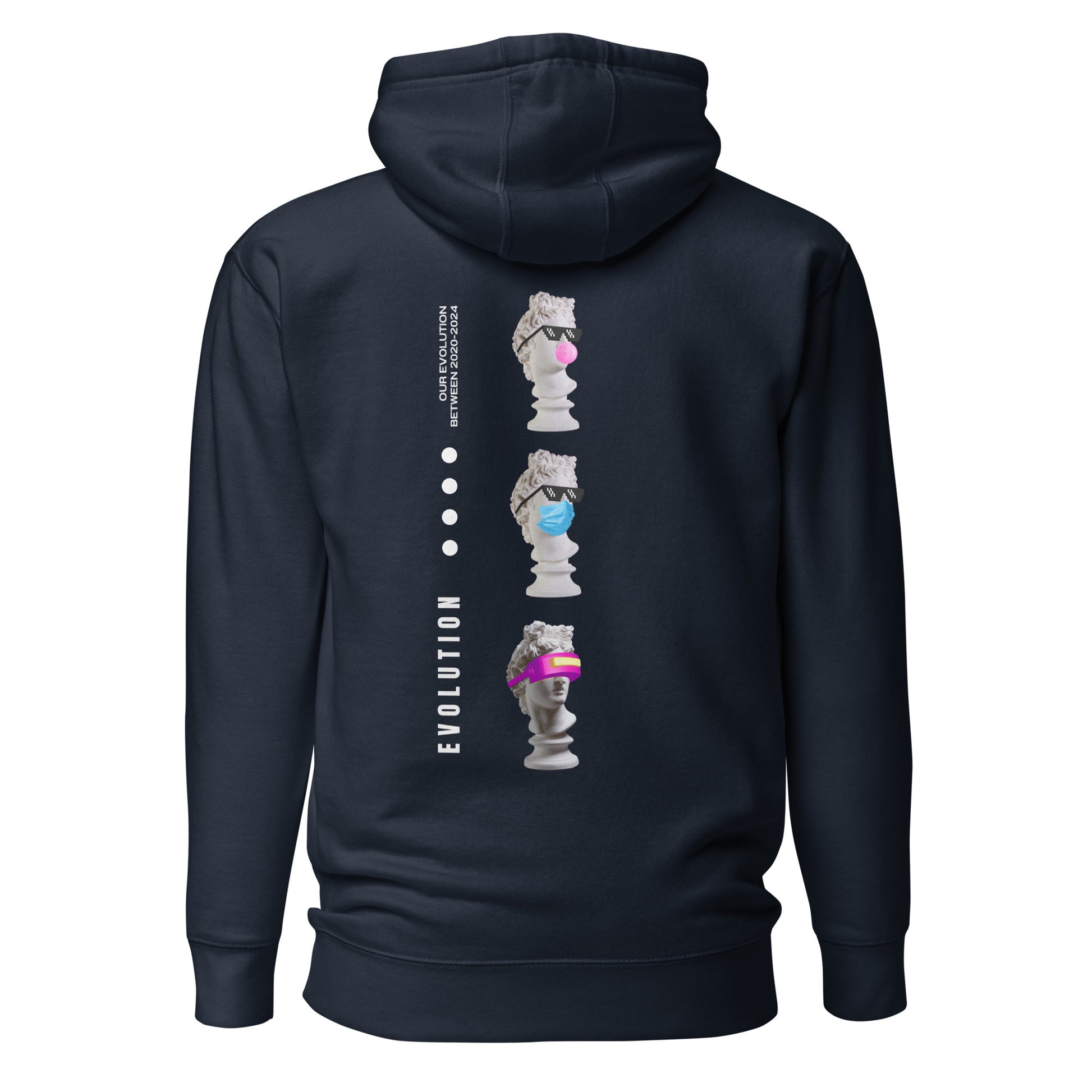 Human Evolution Unisex Hoodie - FLAKOUT