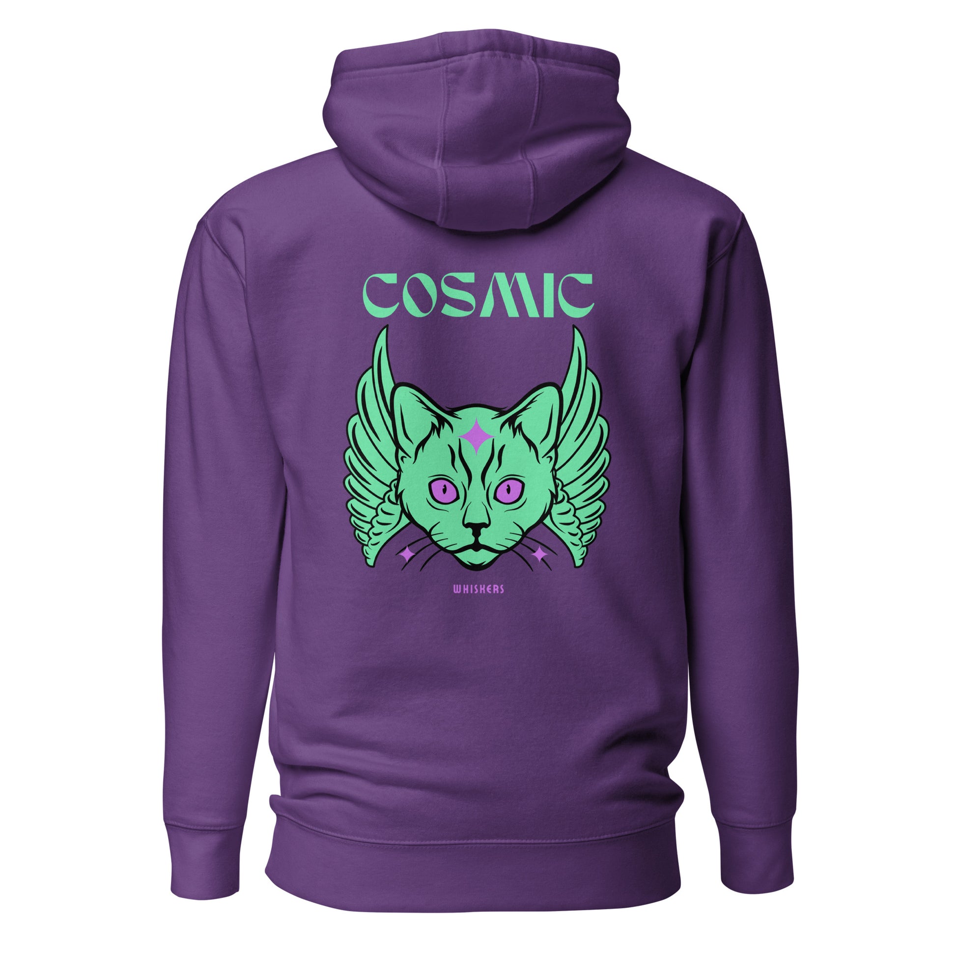 Cosmic Whiskers Unisex Hoodie - FLAKOUT