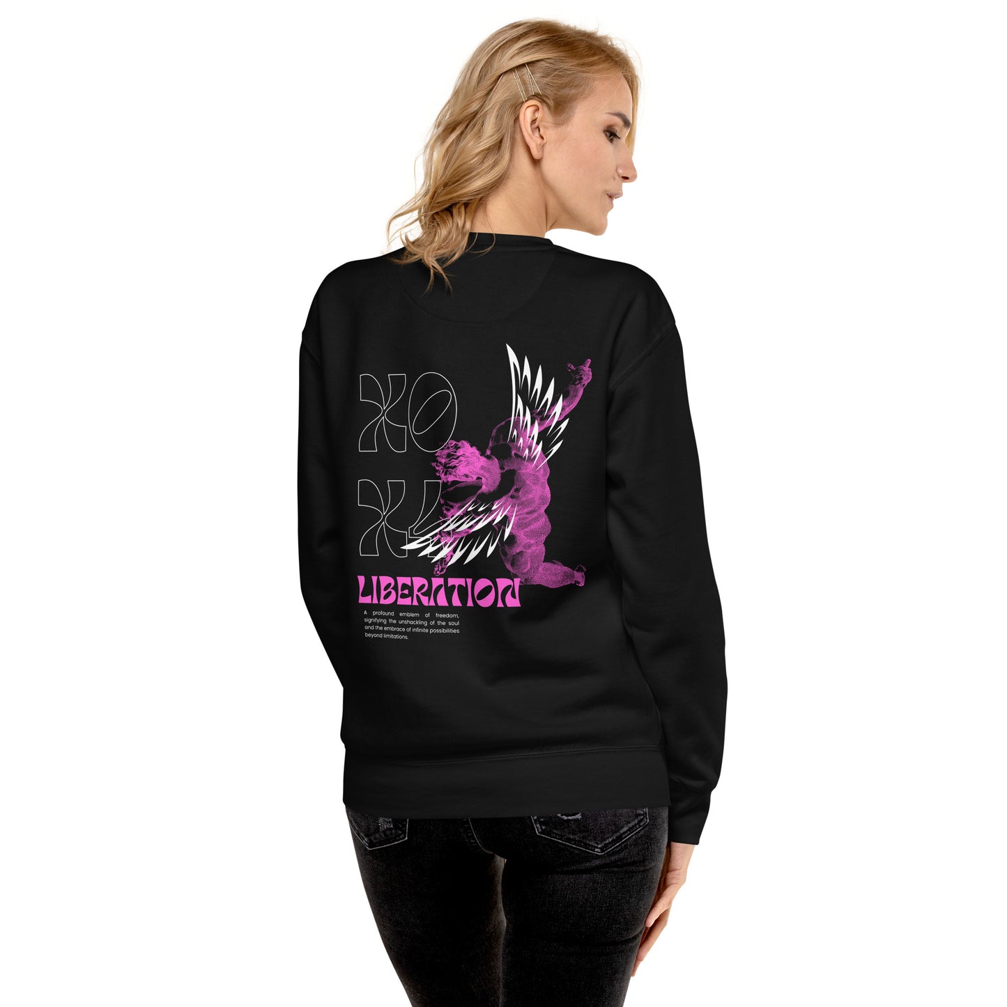 Liberation Unisex Fleece Sweatshirt - FLAKOUT