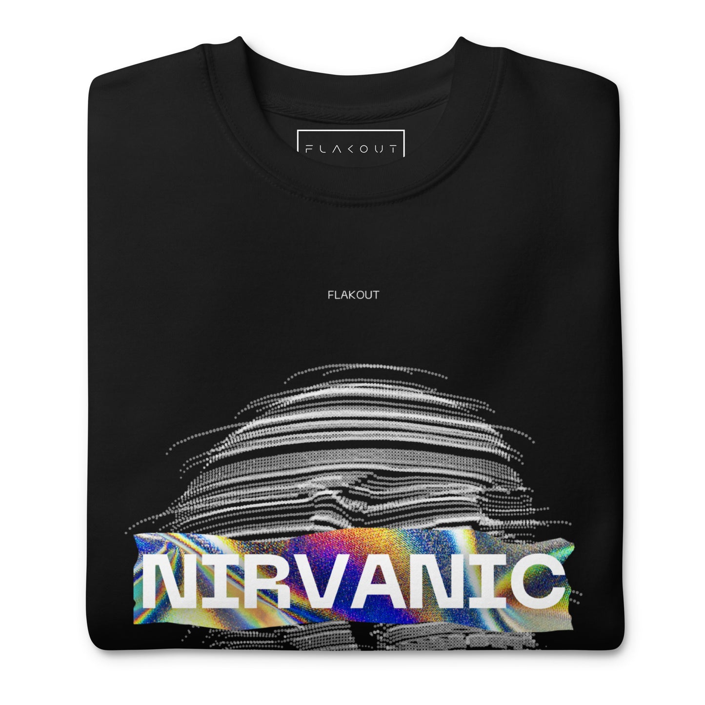 Nirvanic Unisex Fleece Sweatshirt - FLAKOUT