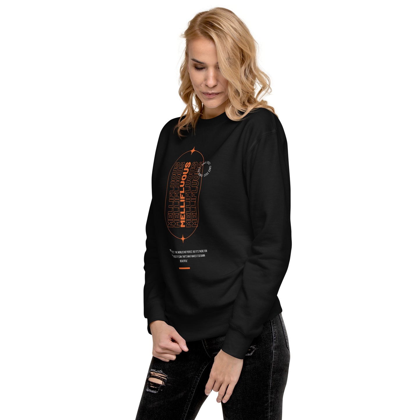 Tranquil Mellifluous Attire Sweatshirt - FLAKOUT