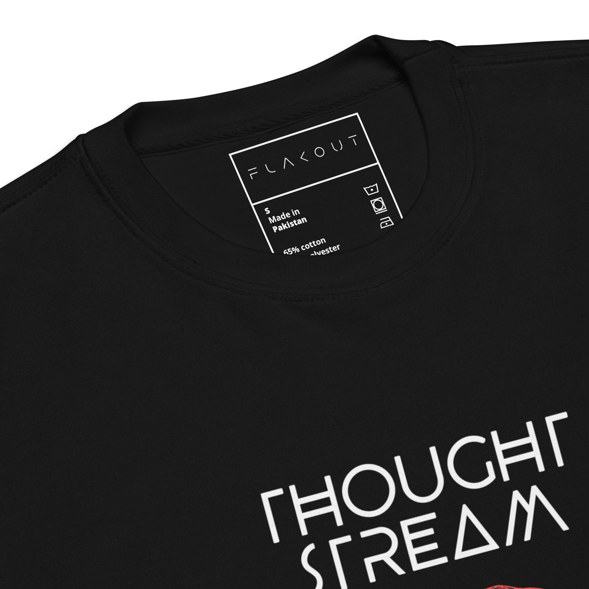 Thought Stream Unisex Fleece Sweatshirt - FLAKOUT