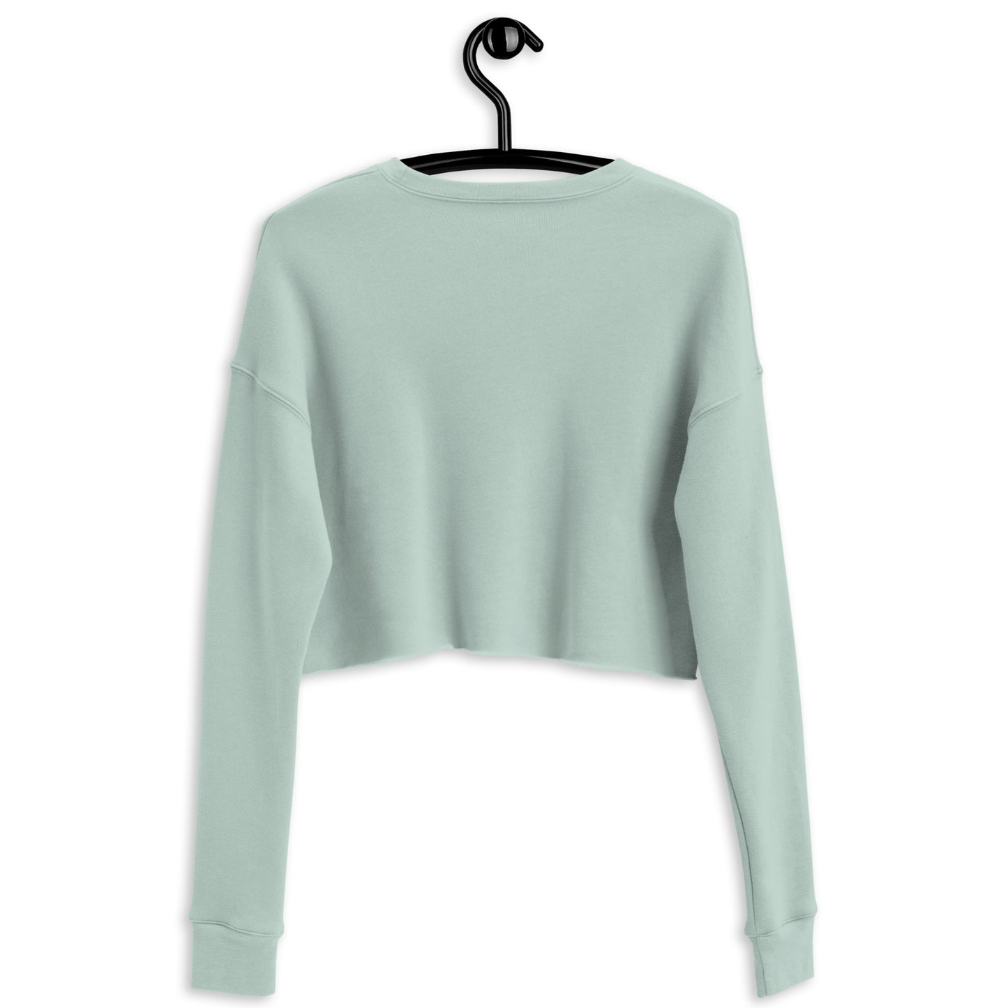 Fly High Voyager Women's Crop Sweatshirt - Dusty Blue - FLAKOUT