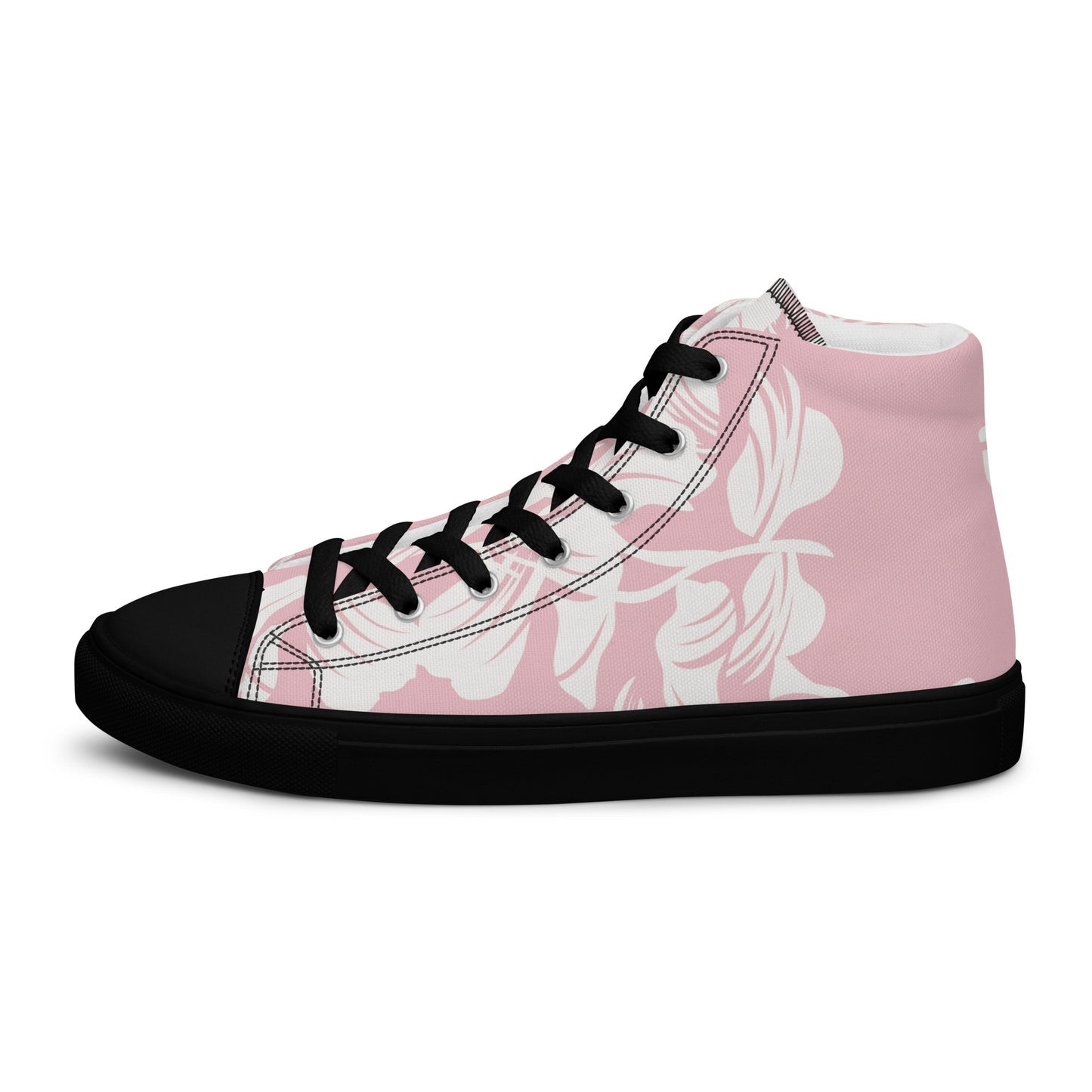 Garden Grace Women's High Top Canvas Shoes - FLAKOUT