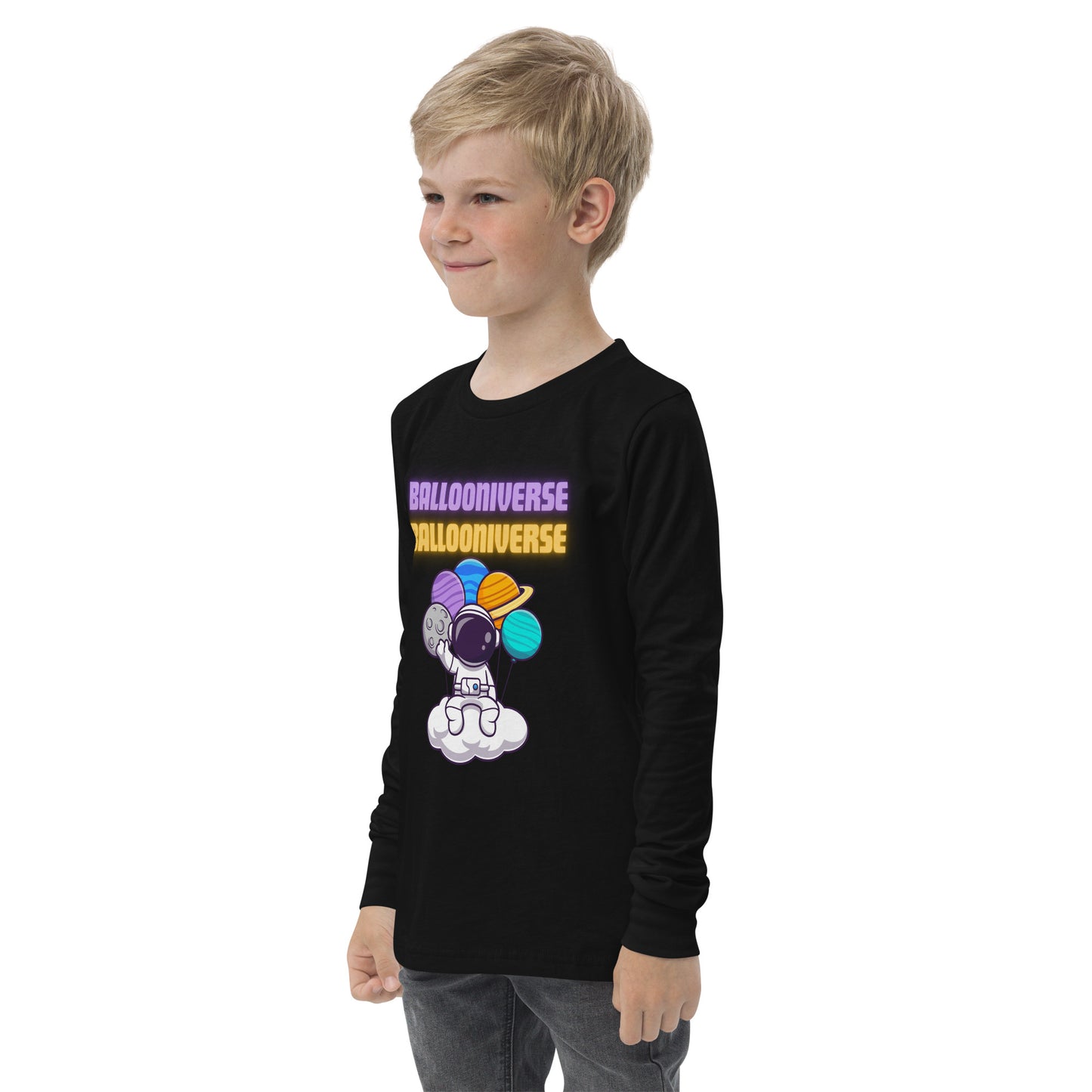 Ballooniverse Unisex Kid's Long Sleeve Tee - FLAKOUT