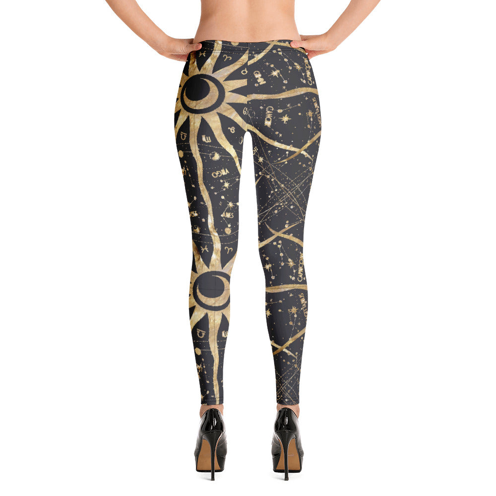 Women's Leggings Ancient Sun - FLAKOUT