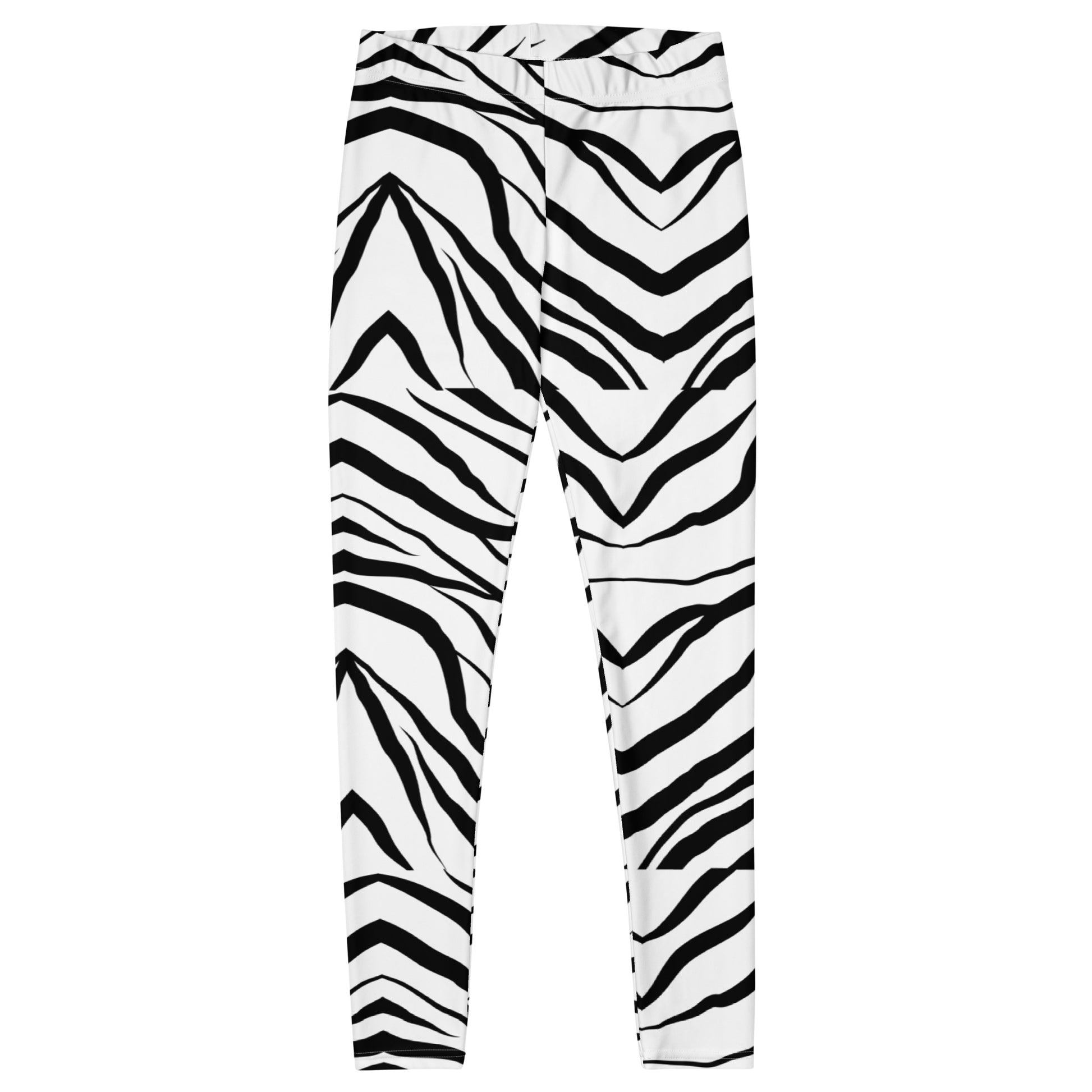 Striped Zebra Vibrance Women's Leggings - FLAKOUT