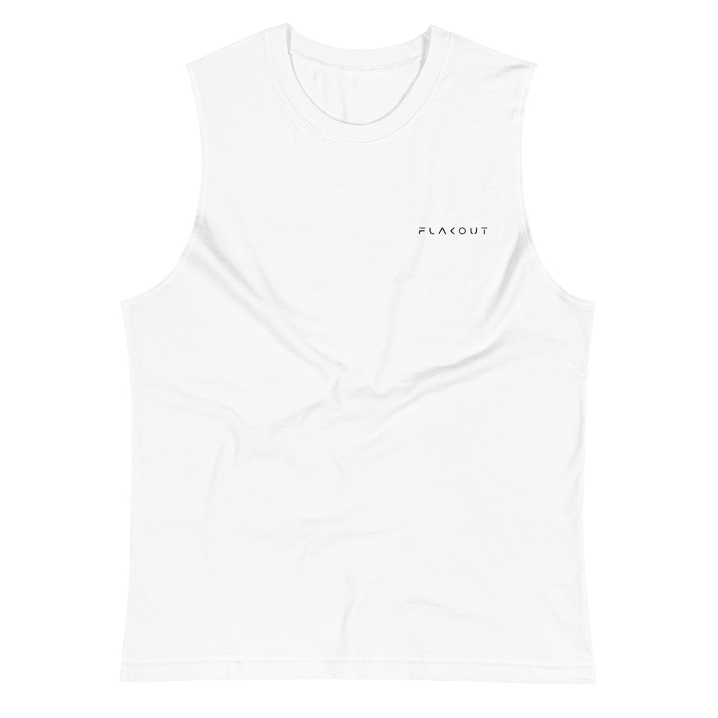 Muscle Shirt Embroidered Logo - FLAKOUT